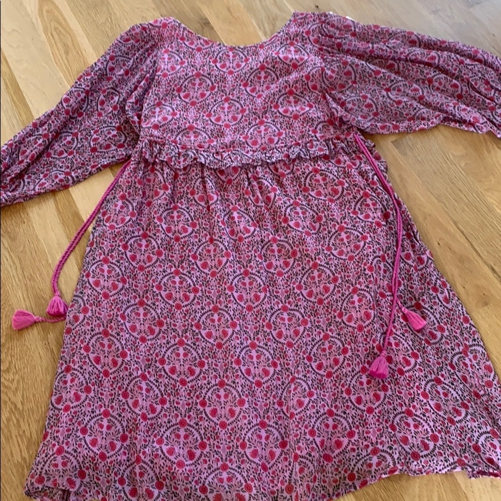 Banjanan Pink Patterned Dress - Picture 7 of 11
